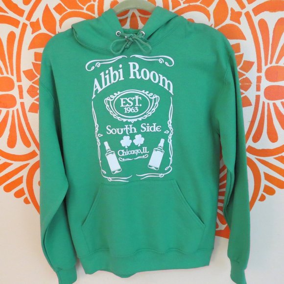 Jerzees Tops - Shameless Alibi Room Green Irish Sweatshirt S